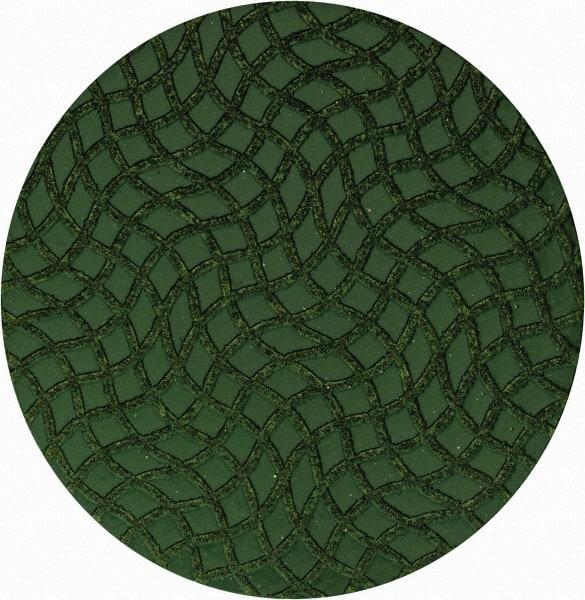 Norton - 3" Disc Diam, 60 Grit, Diamond Quick Change Disc - Type R Attaching System, Coated, Green, Coarse Grade - Exact Tooling