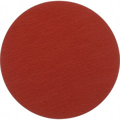 Norton - 12" Diam, 40 Grit Ceramic Adhesive PSA Disc - Very Coarse, Orange, Y Weighted Cloth Backing - Exact Tooling