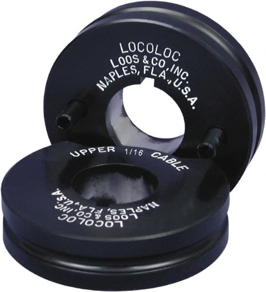 Loos & Co. - 5/32" Straight Shank Terminal Die - Metal/Black - Exact Tooling