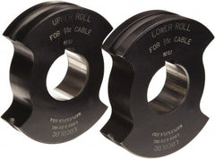 Loos & Co. - 1/8" Straight Shank Terminal Roll Die - Metal/Black - Exact Tooling