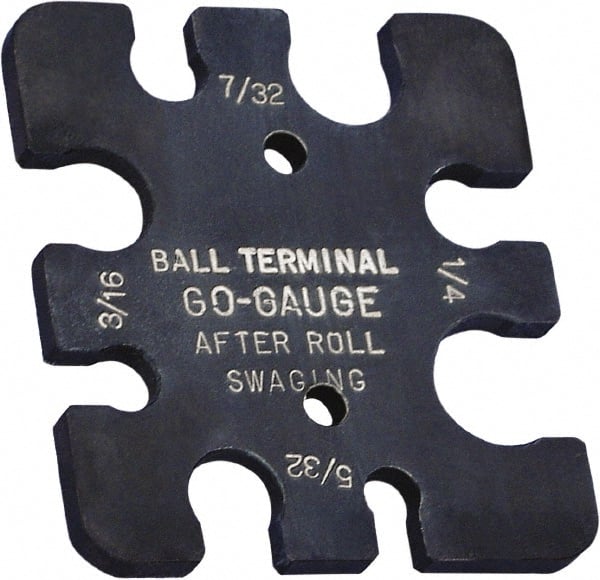 Loos & Co. - 5/32 to 1/4 Inch Range, Wire and Sheet Metal Gage - Use with Ball Terminals - Exact Tooling