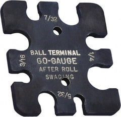 Loos & Co. - 5/32 to 1/4 Inch Range, Wire and Sheet Metal Gage - Use with Ball Terminals - Exact Tooling