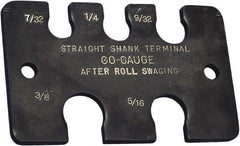 Loos & Co. - 7/32 to 3/8 Inch Range, Wire and Sheet Metal Gage - Use with Straight Shank Terminals - Exact Tooling