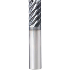 Supermill - Corner Radius & Corner Chamfer End Mills Mill Diameter (Inch): 1/4 Mill Diameter (Decimal Inch): 0.2500 - Exact Tooling