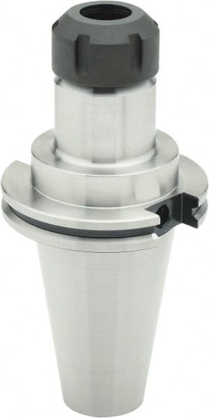 Parlec - 1mm to 13mm Capacity, 4.22" Projection, CAT50 Taper Shank, ER20 Collet Chuck - 8.22" OAL - Exact Tooling