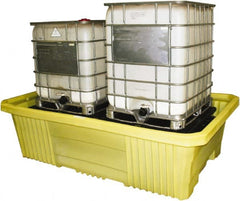 Enpac - IBC Sumps, Platforms & Decks Type: IBC Pallet Number of Totes: 2 - Exact Tooling