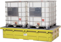 Enpac - IBC Sumps, Platforms & Decks Type: IBC Pallet Number of Totes: 2 - Exact Tooling