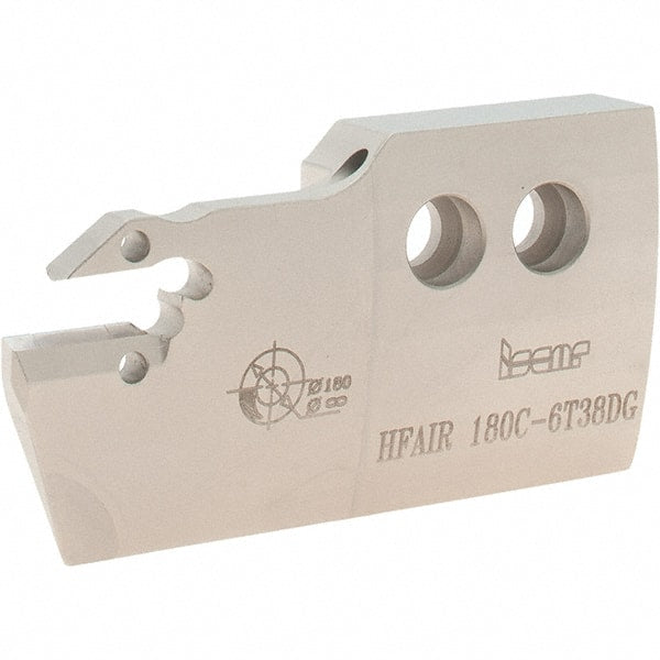 Iscar - 6" Groove Width, 38mm Max Depth of Cut, Right Hand Cut, HFAI Indexable Grooving Blade - GRIP, GRIP (Full Radius), HFPR/L, HFPR/L (Full Radius) Insert Style, Series Heliface - Exact Tooling