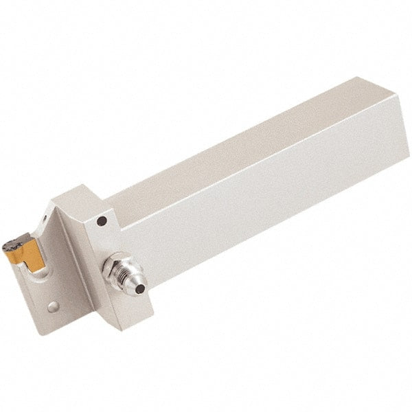 Iscar - External Thread, 25mm Max Cut of Depth, 170mm OAL, Right Hand Indexable Grooving Cutoff Toolholder - 32mm Shank Height x 32mm Shank Width, TAG.. Insert Style, TGBH Toolholder Style, Series Sumo-Grip - Exact Tooling