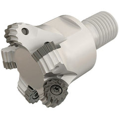 Iscar - 0.984" Cutting Diam, Modular Connection Indexable Copy End Mill - 3 Inserts, RCMT/RCCT-MO, RCMT/RCMW/RCCW-FW, RCMW/RCCW-MO Insert, ERW-M Toolholder, Through Coolant - Exact Tooling