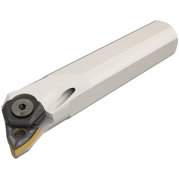 Iscar - 36mm Min Bore Diam, 350mm OAL, 32mm Shank Diam, S-MWLN-W Indexable Boring Bar - 40mm Max Bore Depth, WNM.. Insert, Pin & Clamp Holding Method - Exact Tooling