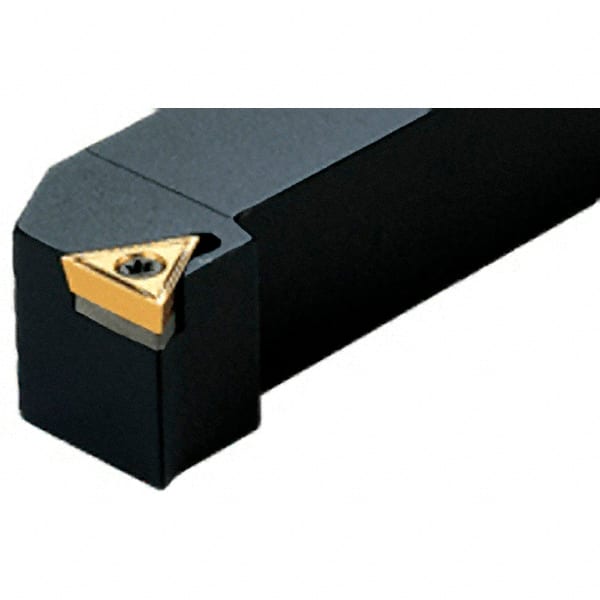 Iscar - STFC, Left Hand Cut, 25mm Shank Height x 25mm Shank Width, Neutral Rake Indexable Turning Toolholder - 150mm OAL, TC.. Insert Compatibility, Series Isoturn - Exact Tooling