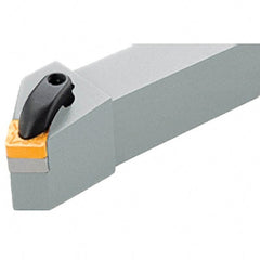 Iscar - DSSN, Left Hand Cut, 45° Lead Angle, 20mm Shank Height x 20mm Shank Width, Negative Rake Indexable Turning Toolholder - 125mm OAL, SN.. Insert Compatibility, Series Isoturn - Exact Tooling