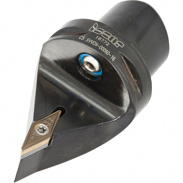 Iscar - Neutral Cut, Size C5, LNMX 1506.. Insert Compatiblity, Internal or External Modular Turning & Profiling Cutting Unit Head - 50.01mm Head Length, Through Coolant, Series CAMFIX & Isoturn - Exact Tooling