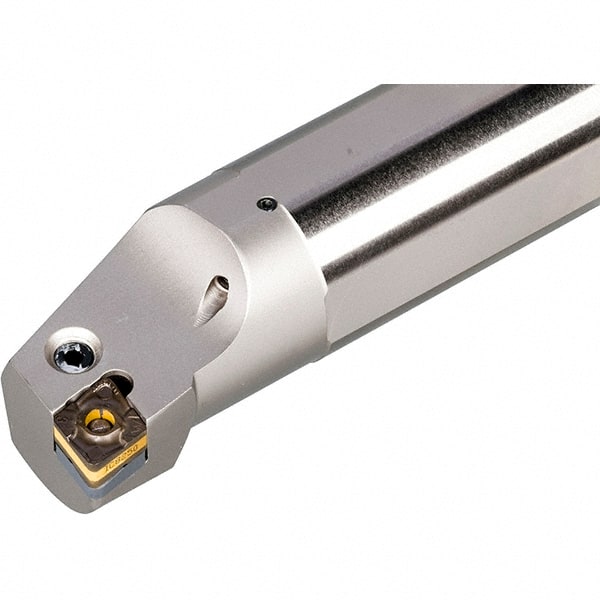 Iscar - 2.36" Min Bore Diam, 14" OAL, 1-1/2" Shank Diam, A-PCLN Indexable Boring Bar - 2" Max Bore Depth, CNMX 1207.. Insert, Clamp Holding Method - Exact Tooling