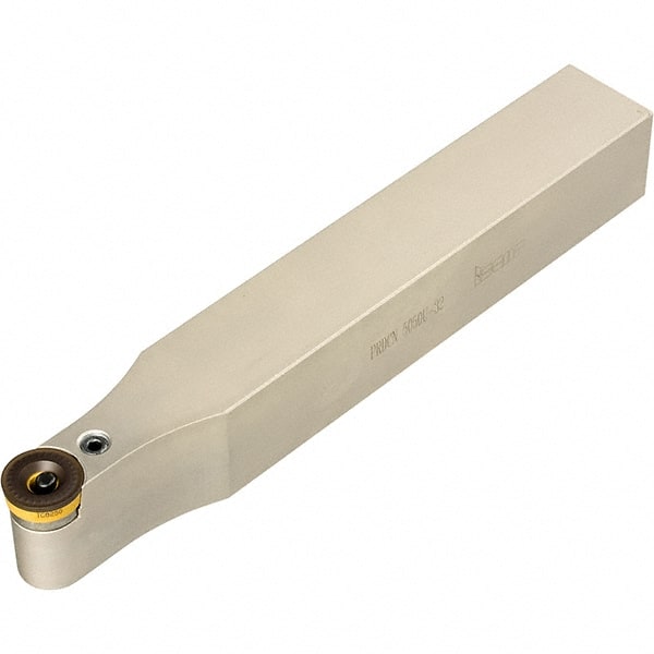 Iscar - SCAC, Left Hand Cut, 10mm Shank Height x 10mm Shank Width, Neutral Rake Indexable Turning Toolholder - 125mm OAL, Series Isoturn - Exact Tooling