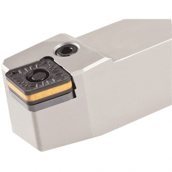 Iscar - PCBO, Right Hand Cut, 75° Lead Angle, 32mm Shank Height x 32mm Shank Width, Negative Rake Indexable Turning Toolholder - 170mm OAL, COMG 1906.. Insert Compatibility, Series DoveIQTurn - Exact Tooling