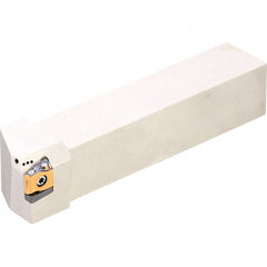 Iscar - SLAN, Left Hand Cut, 90° Lead Angle, 1-1/4" Shank Height x 1-1/4" Shank Width, Negative Rake Indexable Turning Toolholder - 6" OAL, LNMX 1506.. Insert Compatibility, Series Heliturn - Exact Tooling