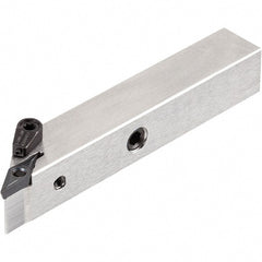 Iscar - PDJC, Left Hand Cut, 93° Lead Angle, 0.62" Shank Height x 0.62" Shank Width, Neutral Rake Indexable Turning Toolholder - 4" OAL, DC..3.. Insert Compatibility, Series Isoturn - Exact Tooling