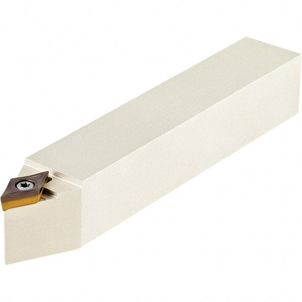 Iscar - SDJC, Left Hand Cut, 93° Lead Angle, 16mm Shank Height x 16mm Shank Width, Neutral Rake Indexable Turning Toolholder - 100mm OAL, DCMT 13T5-SL Insert Compatibility, Series Isoturn - Exact Tooling