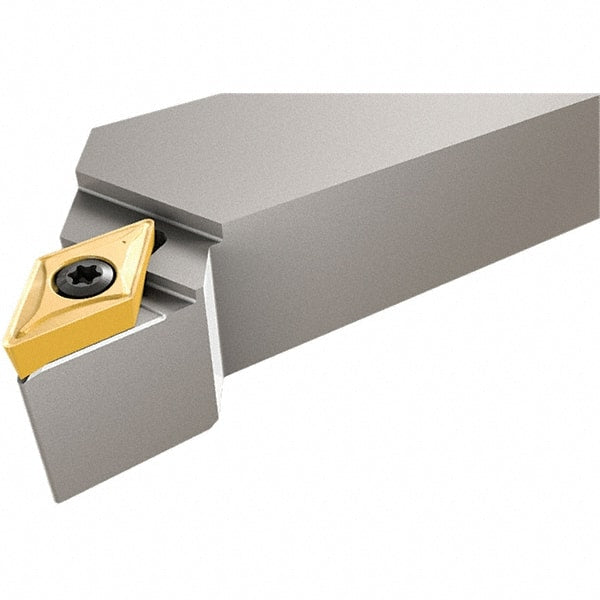 Iscar - SDJC, Right Hand Cut, 93° Lead Angle, 20mm Shank Height x 20mm Shank Width, Neutral Rake Indexable Turning Toolholder - 125mm OAL, DCMT 13T5-SL Insert Compatibility, Series Isoturn - Exact Tooling