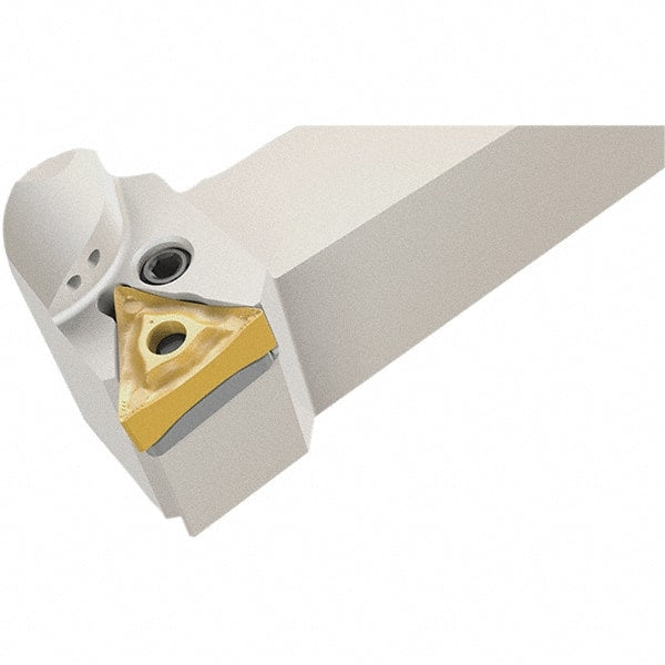 Iscar - SDJC, Right Hand Cut, 93° Lead Angle, 25mm Shank Height x 25mm Shank Width, Neutral Rake Indexable Turning Toolholder - 150mm OAL, DCMT 13T5-SL Insert Compatibility, Series Isoturn - Exact Tooling