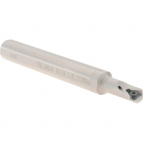 Iscar - Internal Thread, Left Hand Cut, 16mm Shank Width x 16mm Shank Height Indexable Threading Toolholder - 125mm OAL, 11IL.. Insert Compatibility, SI Toolholder, Series IscarThread - Exact Tooling