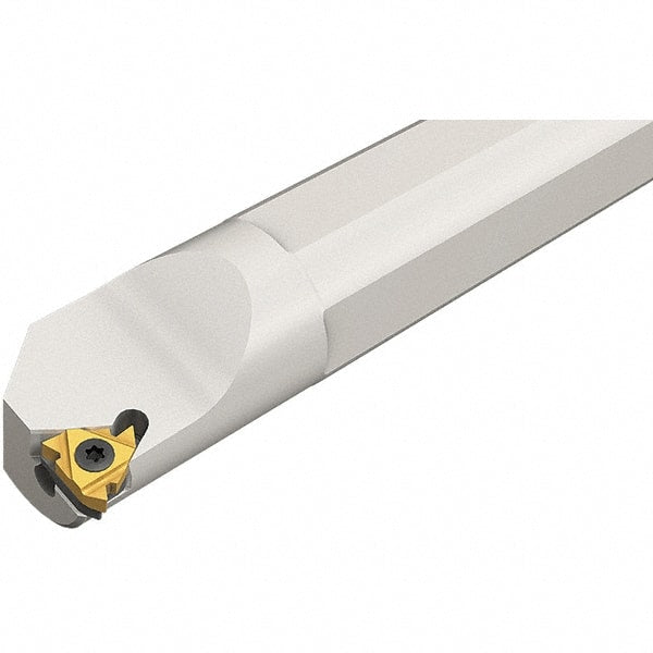 Iscar - Internal Thread, Right Hand Cut, 16mm Shank Width x 16mm Shank Height Indexable Threading Toolholder - 150mm OAL, Various Insert Compatibility, SI Toolholder, Series IscarThread - Exact Tooling