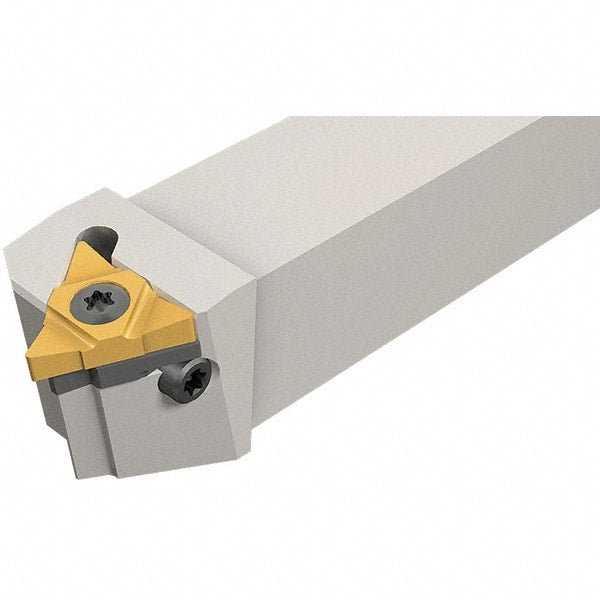Iscar - External Thread, Right Hand Cut, 25mm Shank Width x 25mm Shank Height Indexable Threading Toolholder - 150mm OAL, 27UE.. Insert Compatibility, SE Toolholder, Series IscarThread - Exact Tooling