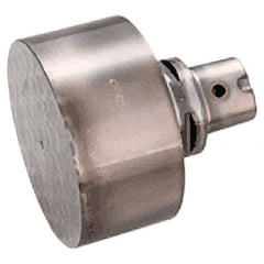 Iscar - Modular Connection, 75mm Diameter, Tool Holder Blank - 172mm Projection Flange to Nose End, 195mm Projection Gage Line to Nose End - Exact Tooling