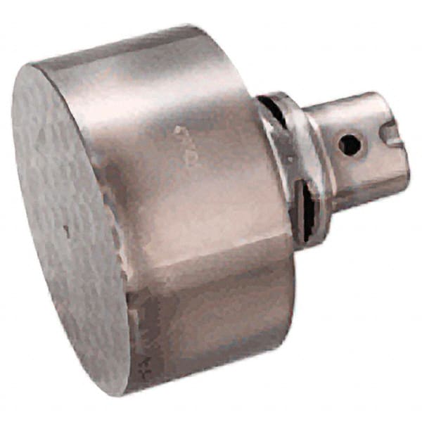 Iscar - Modular Connection, 130mm Diameter, Tool Holder Blank - 72mm Projection Flange to Nose End, 95mm Projection Gage Line to Nose End - Exact Tooling