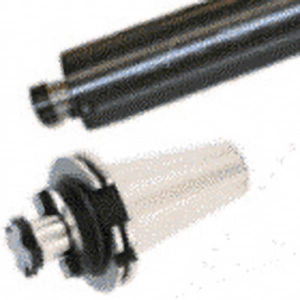 Iscar - DIN69871-50 Taper Shank 16mm Pilot Diam Shell Mill Holder - 35mm Flange to Nose End Projection, 38mm Nose Diam, Through-Spindle Coolant - Exact Tooling