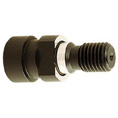 Iscar - DIN69871-40 Taper, M16x2 Thread, 15° Angle Radius, Standard Retention Knob - 2.0866" OAL, 0.8307" Knob Diam, 63/64" from Knob to Flange - Exact Tooling