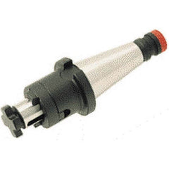 Iscar - DIN2080-40 Taper Shank 22mm Pilot Diam Shell Mill Holder - 52mm Flange to Nose End Projection, 40mm Nose Diam - Exact Tooling