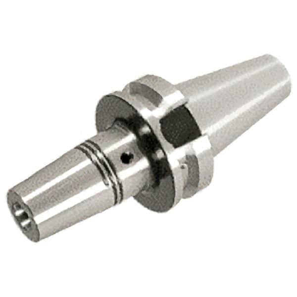 Iscar - 10mm Hole Diam, BT40 Taper Shank Shrink Fit Tool Holder & Adapter - 90mm Projection, 24mm Nose Diam, 42mm Clamping Depth, 25,000 RPM, Through Coolant - Exact Tooling