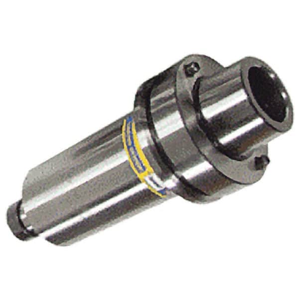 Iscar - HSK80F Taper Shank 3/4" Pilot Diam Shell Mill Holder - 2" Flange to Nose End Projection, 1.772" Nose Diam, Through-Spindle Coolant - Exact Tooling