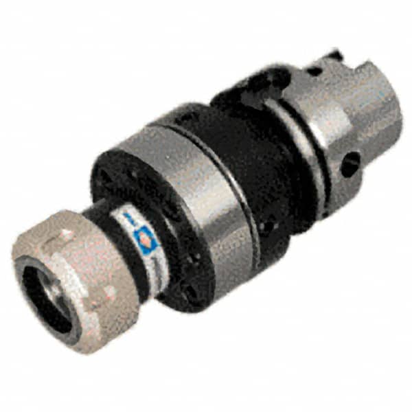 Iscar - 2mm to 20mm Capacity, 129.5mm Projection, HSK100A Hollow Taper, ER32 Collet Chuck - Through-Spindle - Exact Tooling