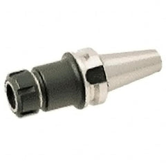 Iscar - 70mm Projection, BT40 Taper Shank, ER16 Collet Chuck - 0.0001" TIR, Through-Spindle - Exact Tooling