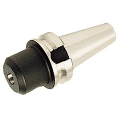 Iscar - BT50 Taper Shank 40mm Hole End Mill Holder/Adapter - 90mm Nose Diam, 115mm Projection, Through-Spindle Coolant - Exact Tooling