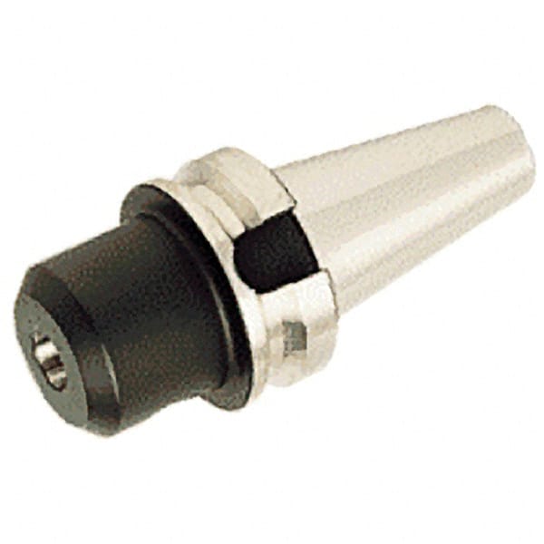 Iscar - BT50 Taper Shank 25mm Hole End Mill Holder/Adapter - 65mm Nose Diam, 115mm Projection, Through-Spindle Coolant - Exact Tooling