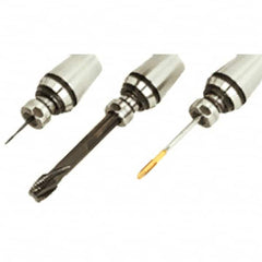 Iscar - ER32 Taper Shank Tension & Compression Tapping Chuck - M8 Max Tap Capacity, 20mm Projection - Exact Tooling