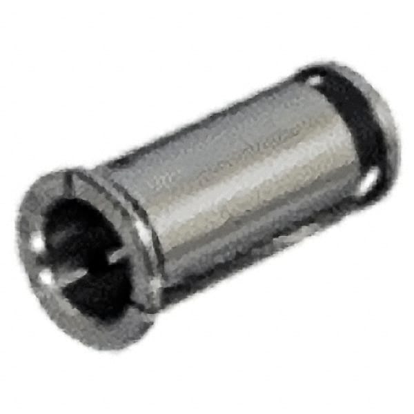 Iscar - 16mm ID x 25mm OD, 1.1811" Head Diam, Sealed Hydraulic Chuck Sleeve - Steel, 2.2047" Length Under Head - Exact Tooling