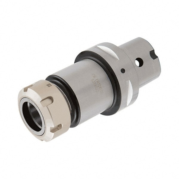 Iscar - 1mm to 16mm Capacity, 52mm Projection, Modular Connection, ER25 Collet Chuck - 0.0001" TIR, Through-Spindle - Exact Tooling