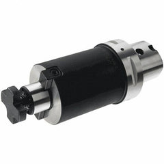 Iscar - C6 Modular Connection 32mm Pilot Diam Shell Mill Holder - 60mm Flange to Nose End Projection, 66mm Nose Diam, Through-Spindle Coolant - Exact Tooling