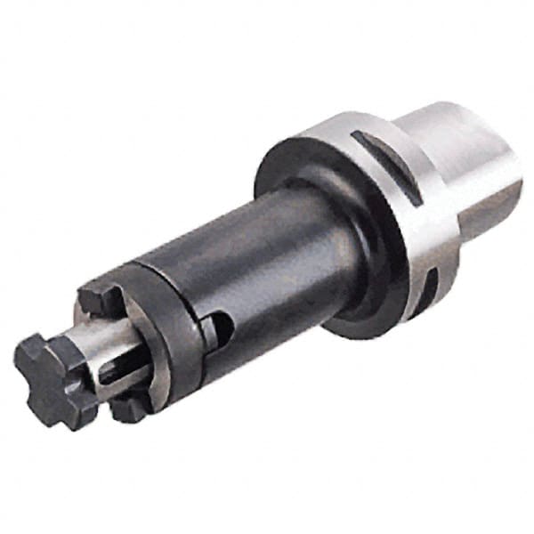 Iscar - C5 Modular Connection 27mm Pilot Diam Shell Mill Holder - 85mm Flange to Nose End Projection, 48mm Nose Diam - Exact Tooling