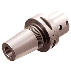 Iscar - 16mm Hole Diam, C6 Modular Connection Shrink Fit Tool Holder & Adapter - 85mm Projection, 27mm Nose Diam, 50mm Clamping Depth, 25,000 RPM, Through Coolant - Exact Tooling