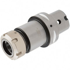 Iscar - 2mm to 20mm Capacity, 100mm Projection, Modular Connection, ER32 Collet Chuck - 0.0001" TIR, Through-Spindle - Exact Tooling