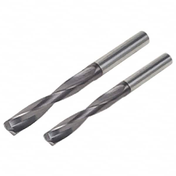 Iscar - 8.5mm Solid Carbide Jobber Drill - Exact Tooling