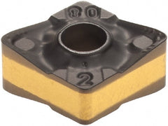 Iscar - CNMX342 M3PW Grade IC8150 Carbide Turning Insert - TiCN/Al2O3/TiCN/TiN Finish, 80° Diamond, 3/8" Inscr Circle, 0.174 Thick, 1/32" Corner Radius - Exact Tooling