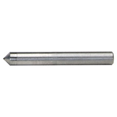 1/8″ × 1″ Diamond Dressing Tool Phono Point 90 Degree Included Angle - Exact Tooling